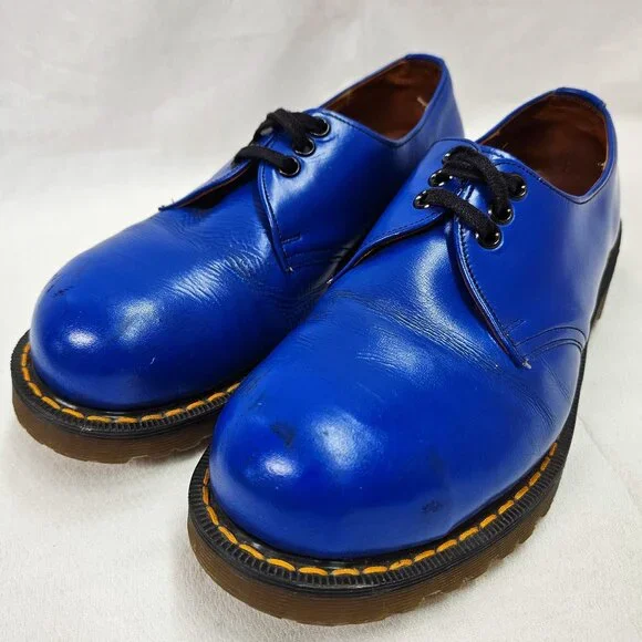 electric blue dress shoes Royal Blue Men's Dress Shoes | Bold Derby main image 1
